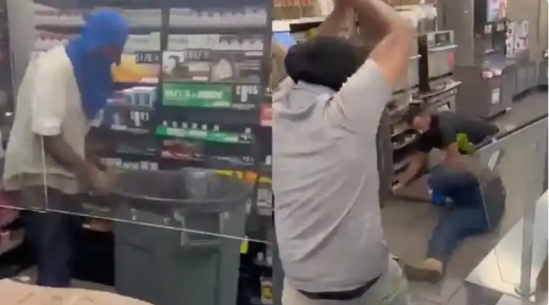 Sikh store owner goes viral for beating armed robber with stick in California