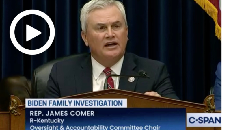 Comer: The Bidens Have Put Themselves First and America Last - United States House Committee on Oversight and Accountability