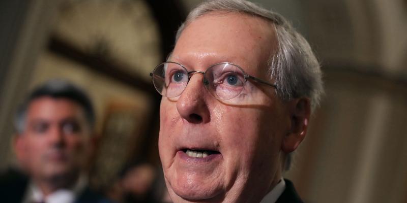 Video: Mitch McConnell Abruptly Freezes up Again at a Press Conference