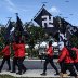 Neo-Nazis parade swastika flags in Florida, chanting 'We are everywhere'