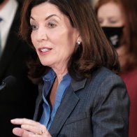 NY Gov. Hochul backs NYC bid to suspend 'right to shelter' mandate amid immigrant influx | Just The News