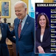 Biden gives Kamala ANOTHER job: President taps VP to run the first ever federal gun violence prevention office | Daily Mail Online