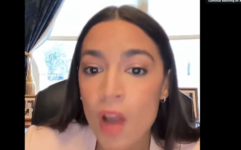 AOC Unleashes Seismic Fart During Twitter Livestream (Video) - Rare