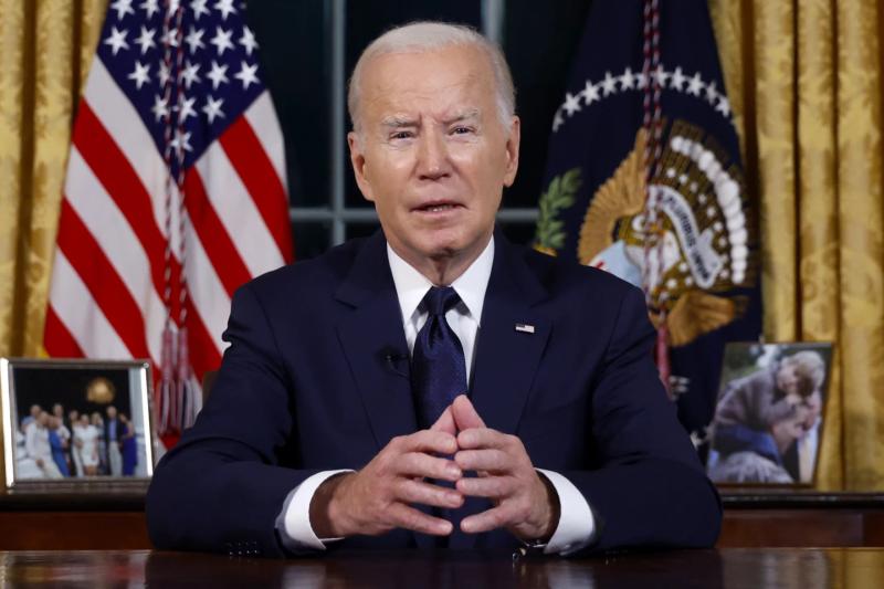 Biden says support for Israel, Ukraine is 'vital' for US security