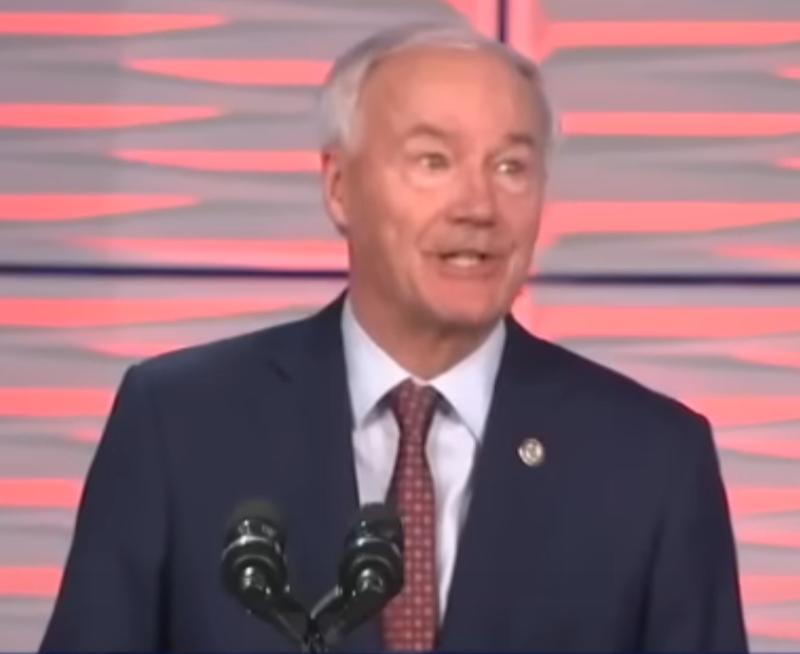 Asa Hutchinson Speaks The Truth To A Crowd Of Maga Supporters At The