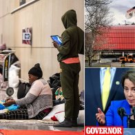 Outrage as Massachusetts Dem' governor closes cherished sports center in majority-black Boston suburb for FOUR MONTHS so it can be used to house migrants | Daily Mail Online