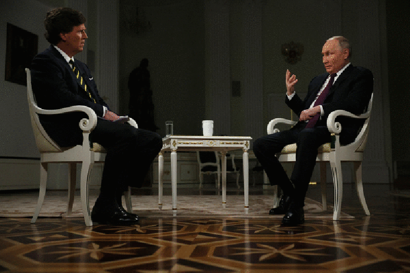 Commentary: With Vladimir Putin interview, Tucker Carlson proves to be the Walter Duranty of our time 