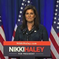 Nikki Haley starts crying while discussing her husband, who is deployed overseas: "I wish Michael was here today."