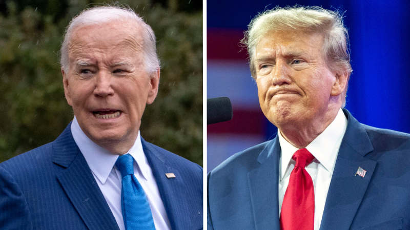 Biden hits Trump for meeting with Orban 