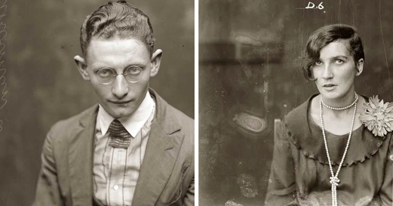 30 Mugshots Of 1920s Criminals That Served When It Comes To Looks 