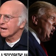 Larry David Absolutely Loses It On 'Little Baby' Trump: 'Such A Sick Man'