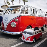 All These Historic VW Buses Showed Up To Help Launch The VW ID. Buzz