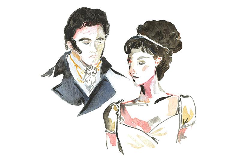 A SELECTION OF IMAGES DRAWN FOR JANE AUSTEN'S PRIDE AND PREJUDICE NOVEL