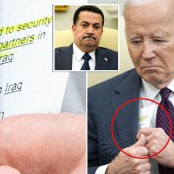 Biden cheat sheet for Iraq PM meeting caught on camera -- including instructions to 'pause'