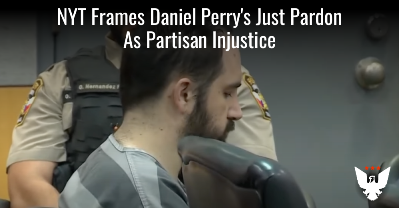 New York Times Frames Daniel Perry’s Just Pardon As Product Of Partisan Pressure Campaign