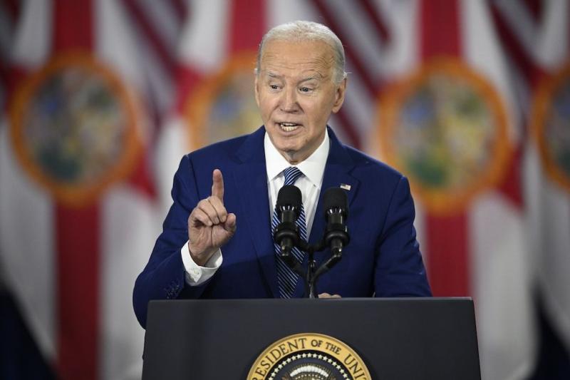 Don't laugh: Biden thinks he's been tough on the border