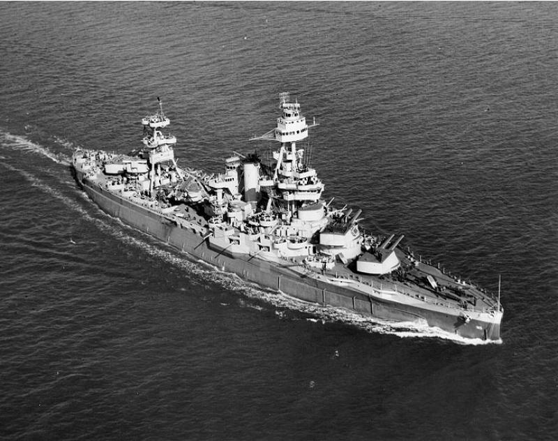 The USS Texas (BB-35) Was Intentionally Flooded During D-Day | War History Online