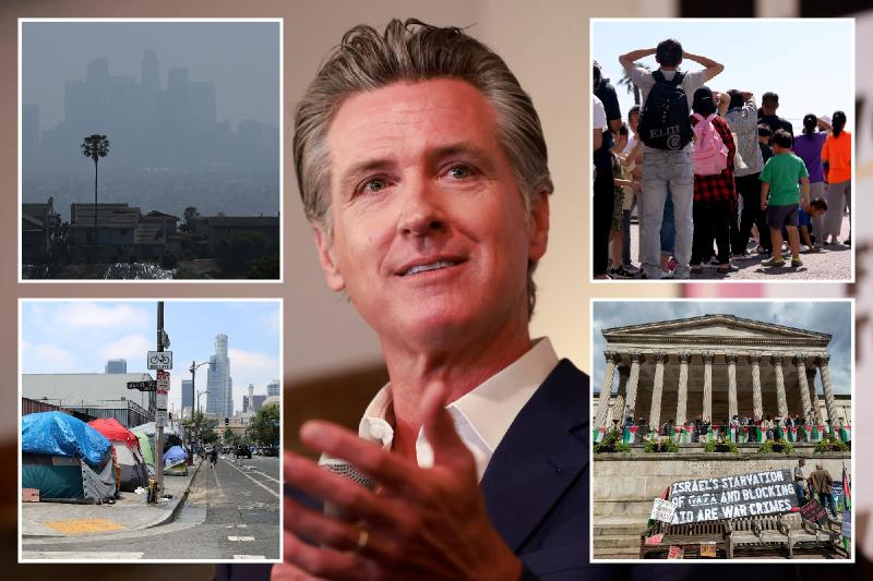 How Gavin Newsom made California's paradise into purgatory