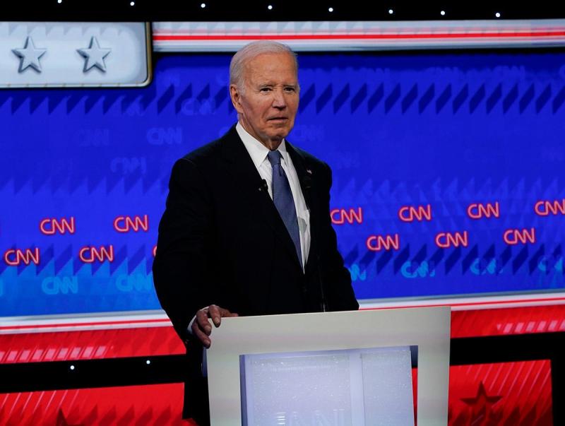 Joe Biden didn't fall asleep during Trump debate | Fact check