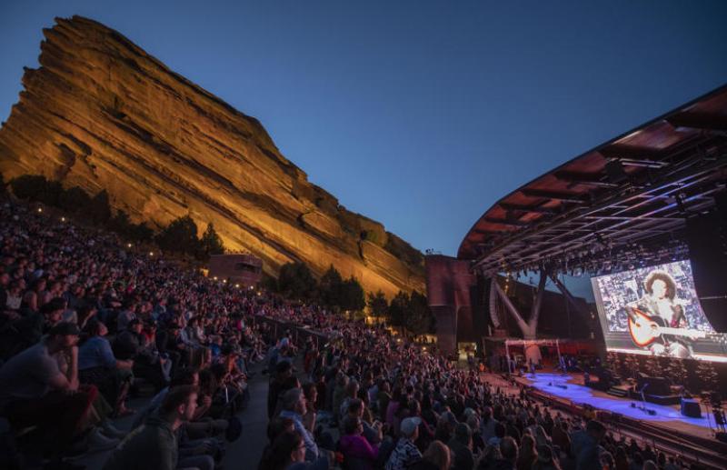 UFO Spotted Over Colorado Concert