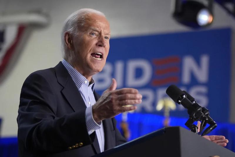 Democrats could be faced with losing both chambers of Congress if Biden runs