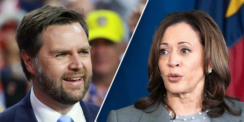 Kamala Harris congratulates JD Vance, hopes 'that the two can meet' at VP debate