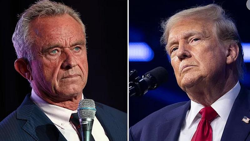 Leaked video shows Trump criticizing vaccines on phone with RFK Jr. : NPR