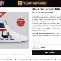 Trump is Now Selling $299 Assassination Attempt Edition Sneakers