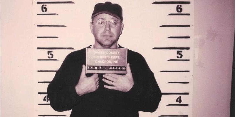 Kamala Harris' running mate Tim Walz pictured in 1995 Nebraska mugshot after DUI arrest