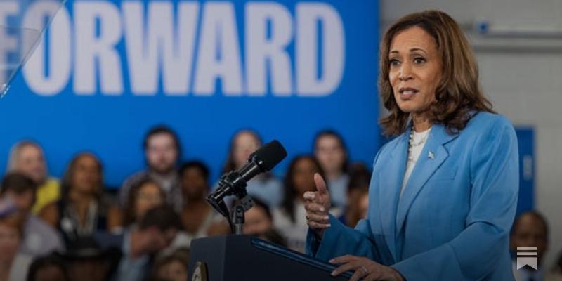 Gouging out the truth  (Harris spoke briefly about her plans to crack down on price gouging in the grocery industry.)