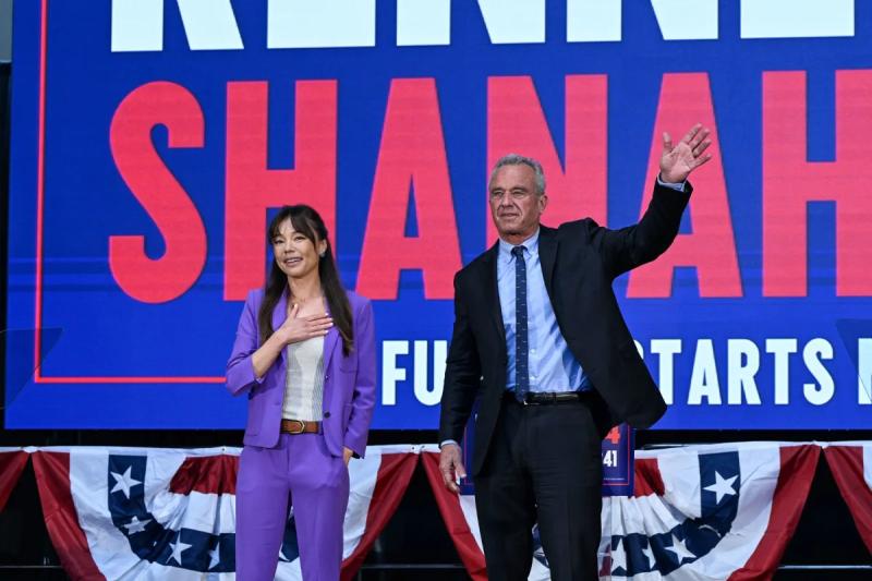 RFK Jr.'s running mate admits he may drop out to "join forces" with Trump to hurt Harris