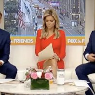 Trump fact-checked on Fox & Friends after making false claim about Kamala Harris and Putin 