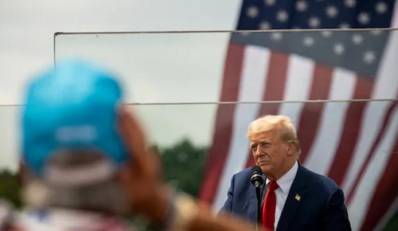 In echo of 2020, Trump claims he’ll lose only if Democrats ‘cheat’