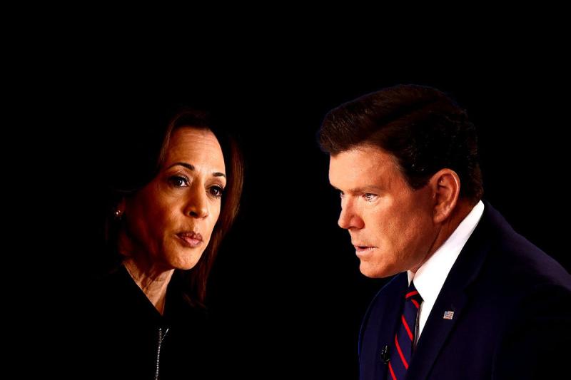 Kamala Harris sparred with Fox News' Bret Baier in a chat meant to sell us on ... the interviewer 