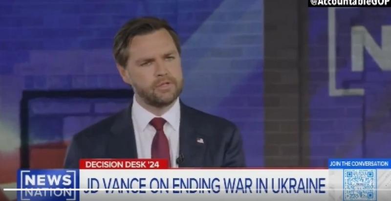 JD Vance Suggests Its Not Clear Who The Good Guys Are In the Ukraine-Russia  War