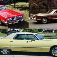 The biggest and most flamboyant American cars