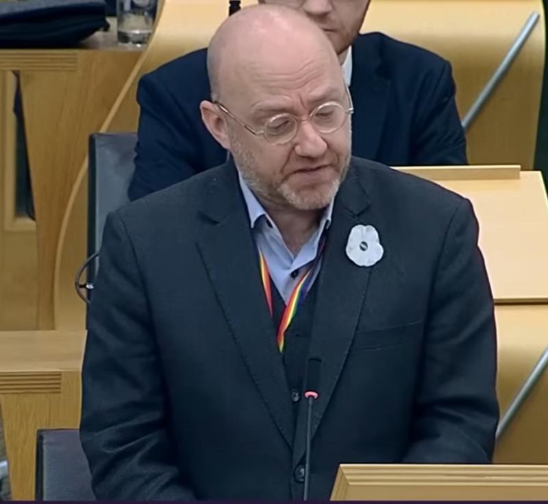 Patrick Harvie slams John Swinney for congratulating 'misogynist & racist' President Trump