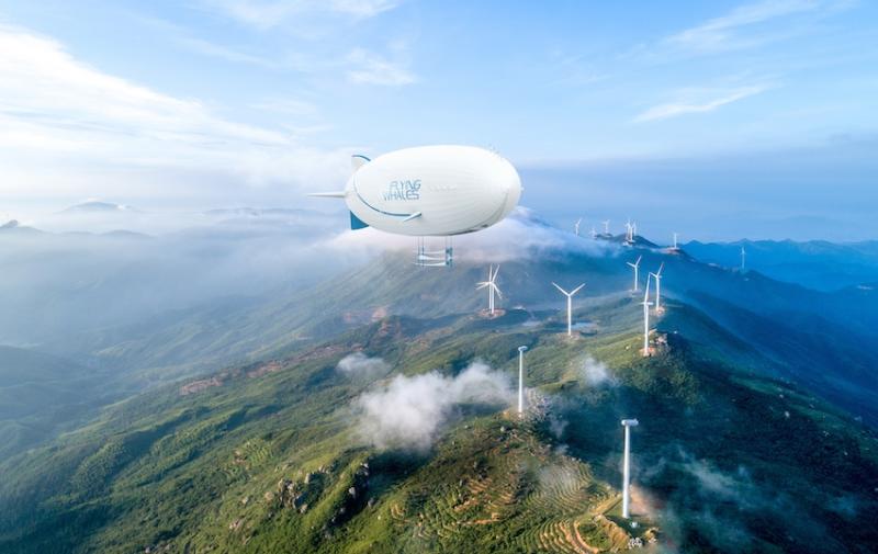 "Wild idea:" Could zeppelins really be used to air-ship huge wind turbine parts?