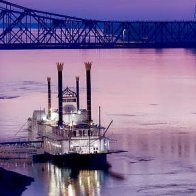 The Mississippi and its paddleboats