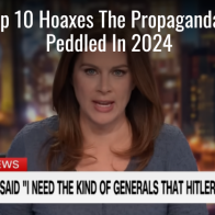 The Top 10 Hoaxes The Propaganda Press Peddled In 2024