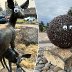 Vandals are putting hilarious googly eyes on outdoor sculptures — but local officials aren't laughing