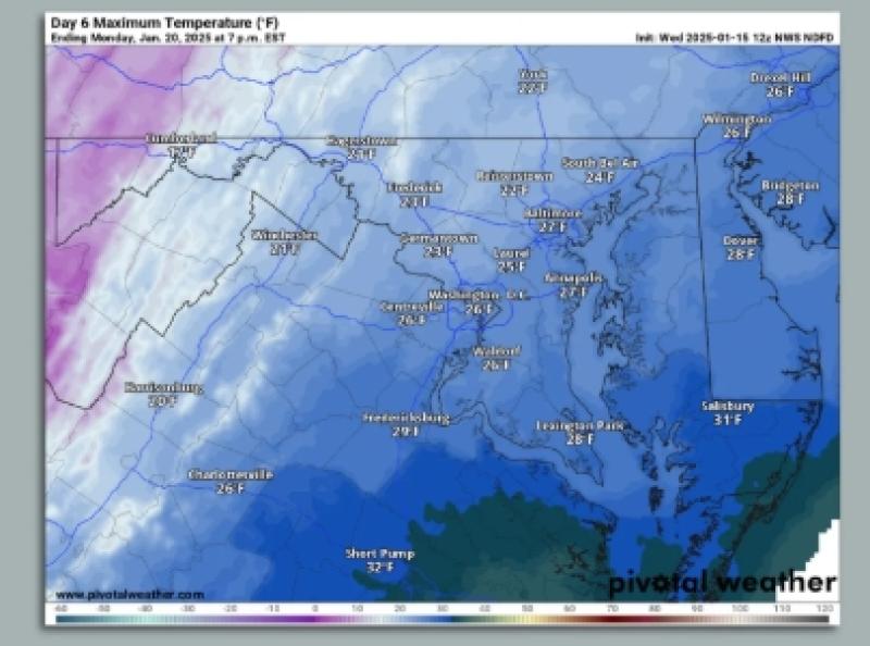 Mother Nature Set To Crap On Trump's Inauguration