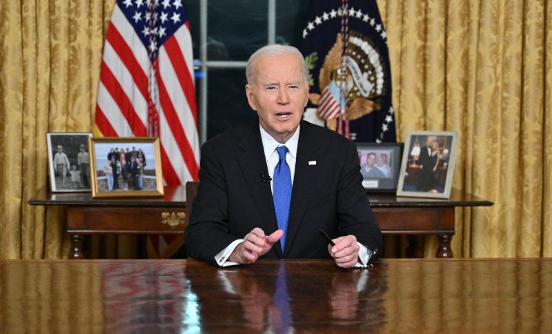 President Biden warns of 'oligarchy' as he bids farewell