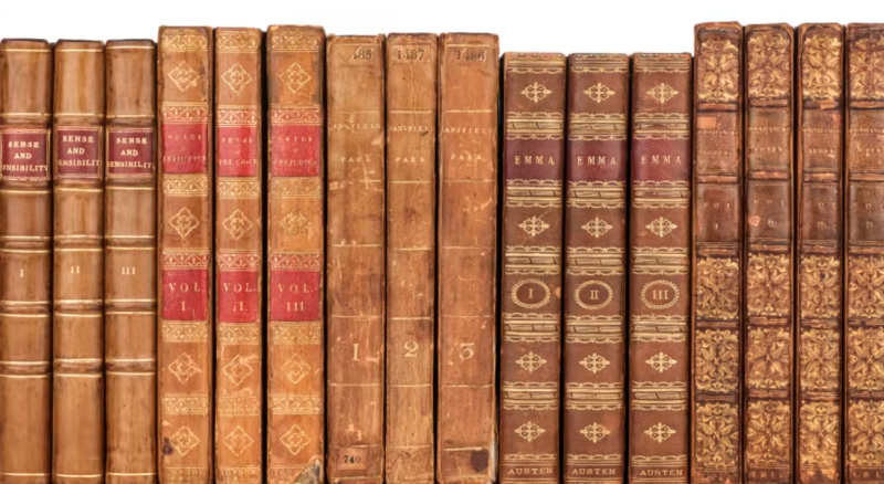 Rare first editions of Jane Austen's novels could sell for £100k