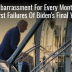 An Embarrassment For Every Month: The Worst Blunders, Failures, And Flops Of Biden’s Final Year