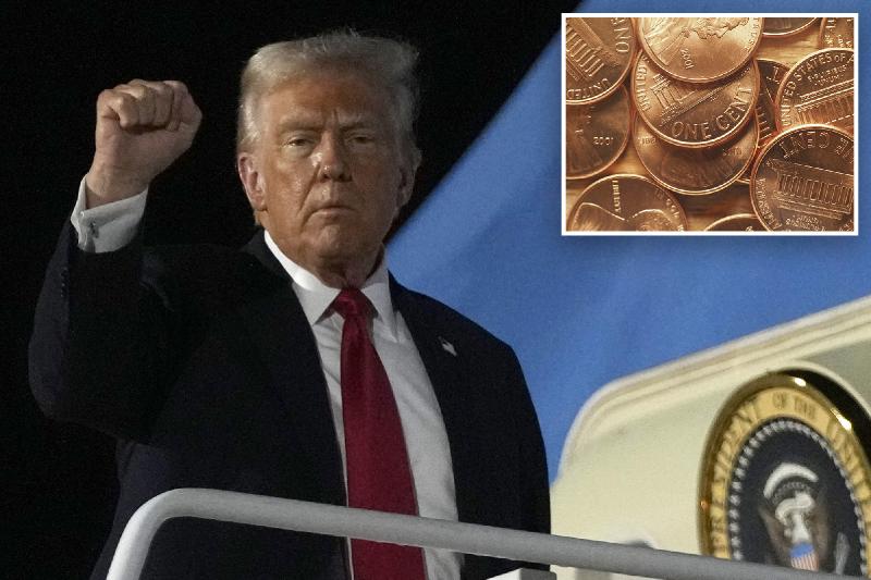 Trump says he's telling Department of Treasury to stop producing penny