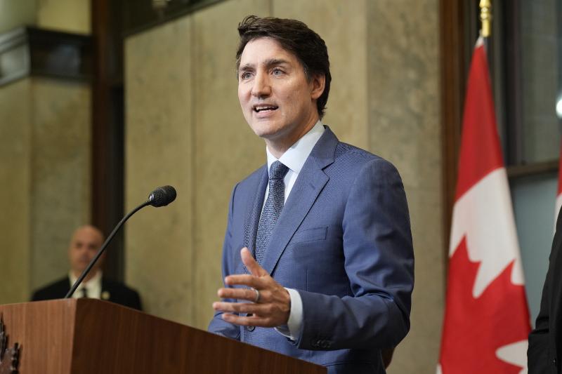 Read the transcript of Justin Trudeau's response to Trump's tariffs