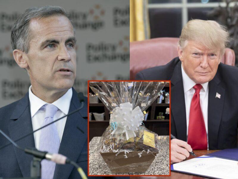 Trump sends Carney a congratulatory basket of deported children