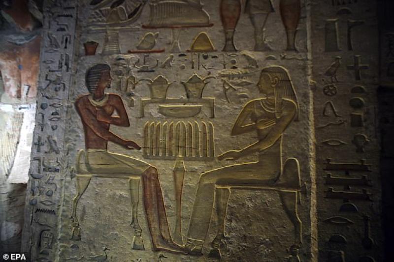 Egypt unveils 'one of a kind' 4,400-year-old tomb of ancient high priest