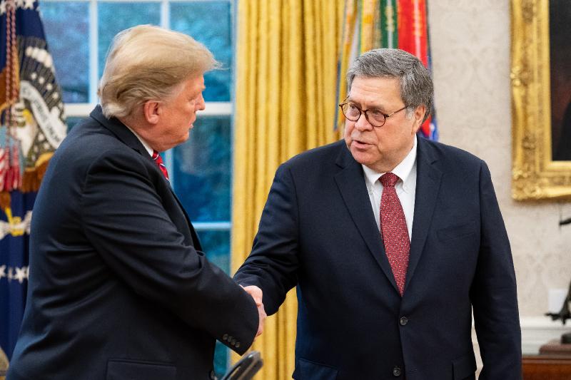 Trump gives AG Barr authority to declassify documents related to 2016 campaign surveillance